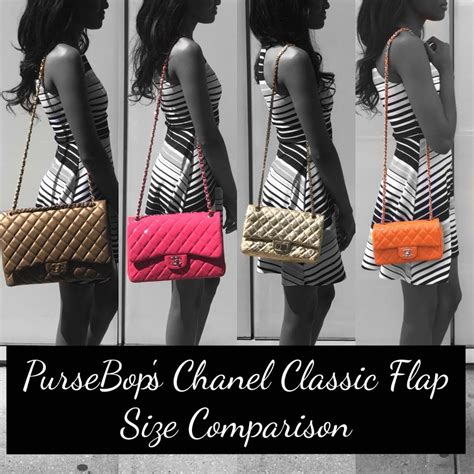 Chanel small flap bag measurements